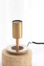 Light & Living Lighting Table lamp 12x47 cm RYLANO glass clear+sand+antique bronze House of Isabella UK