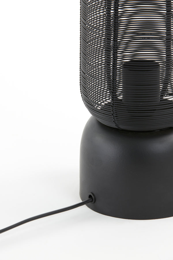 Light & Living Lighting Table lamp 13,5x49,5 cm LEZUZA matt black House of Isabella UK