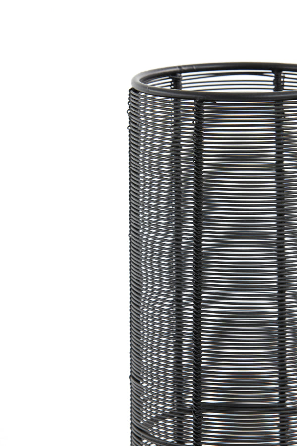 Light & Living Lighting Table lamp 13,5x49,5 cm LEZUZA matt black House of Isabella UK