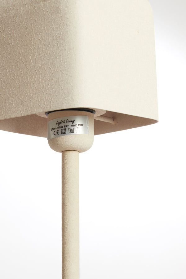 Light & Living Lighting Table lamp 13x13x36 cm ELENIE matt cream House of Isabella UK