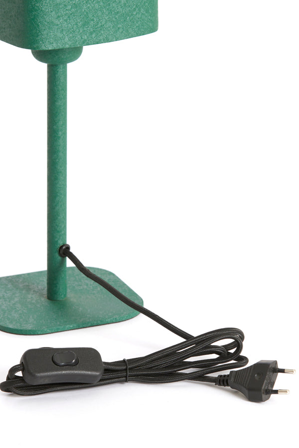 Light & Living Lighting Table lamp 13x13x36 cm ELENIE matt dark green House of Isabella UK