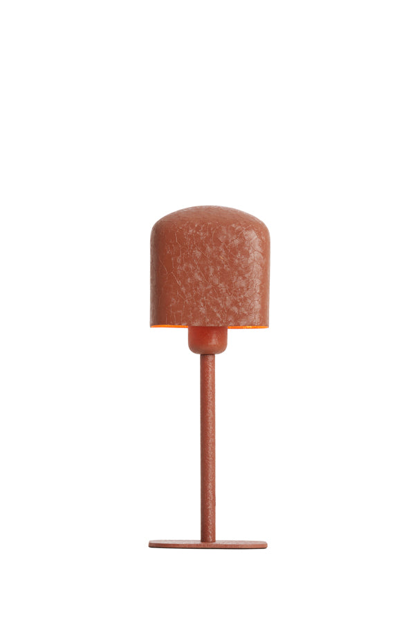 Light & Living Lighting Table lamp 13x13x36 cm ELENIE matt dark orange House of Isabella UK