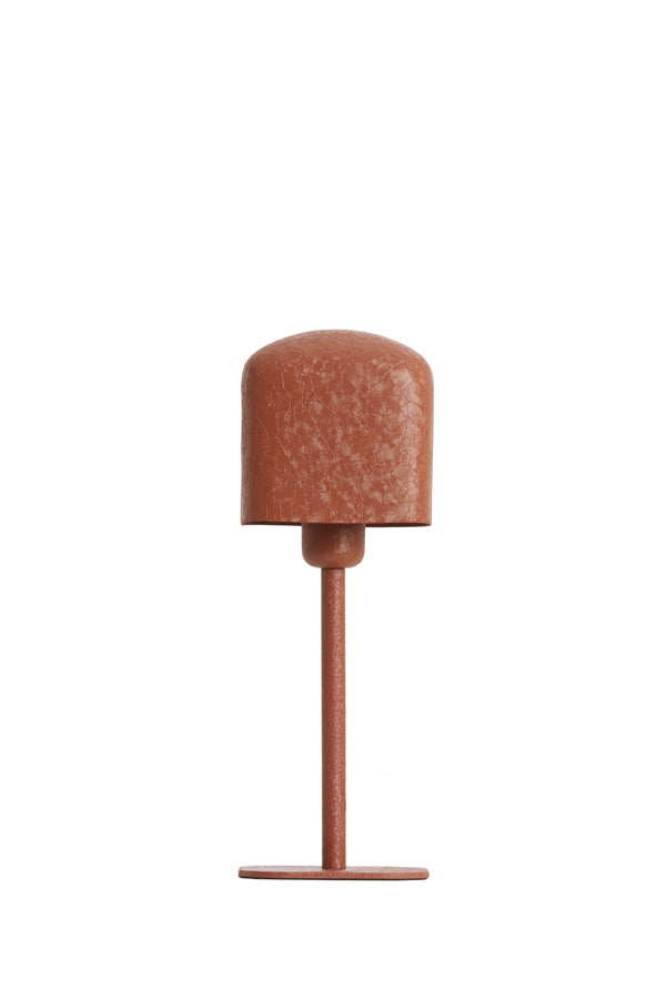 Light & Living Lighting Table lamp 13x13x36 cm ELENIE matt dark orange House of Isabella UK
