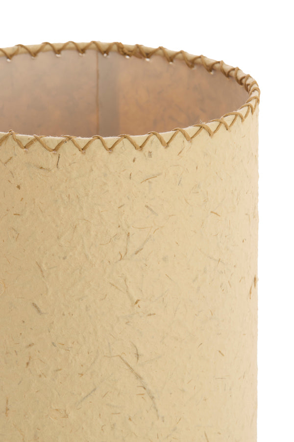 Light & Living Lighting Table lamp 13x40 cm TIO paper beige+rattan dark brown House of Isabella UK