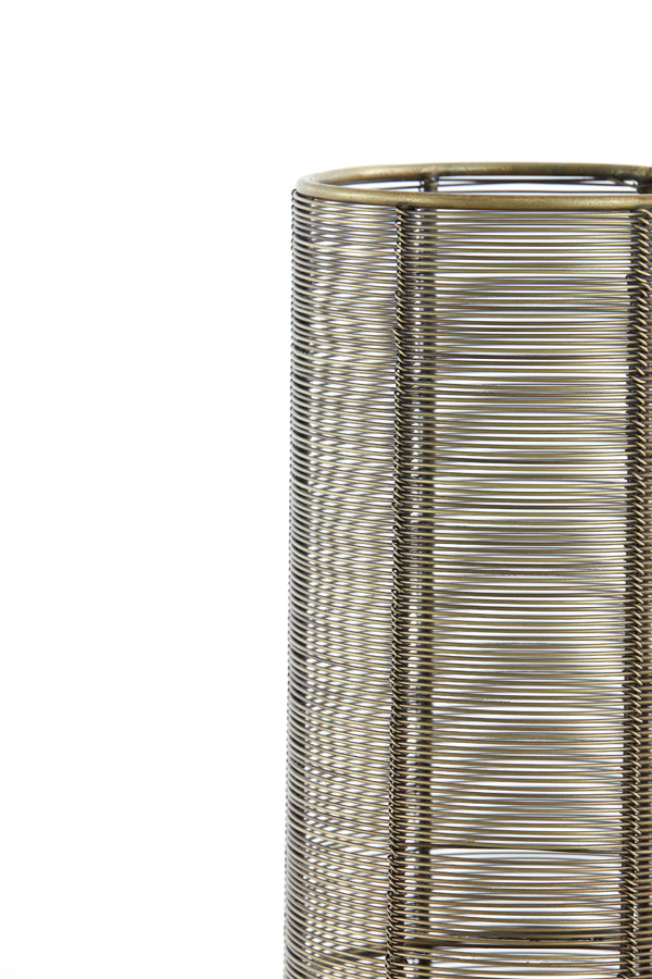 Light & Living Lighting Table lamp 15,5x60,5 cm LEZUZA antique bronze House of Isabella UK