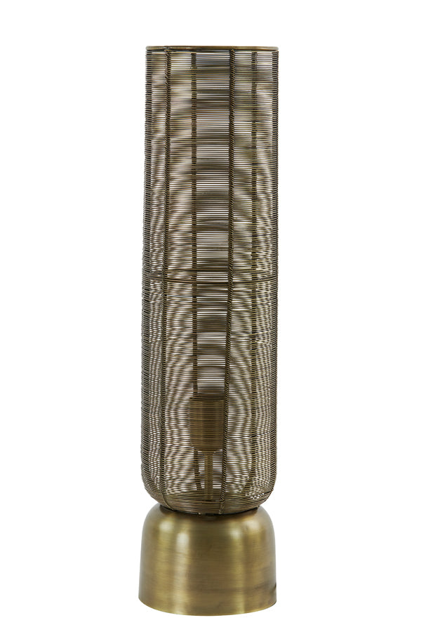 Light & Living Lighting Table lamp 15,5x60,5 cm LEZUZA antique bronze House of Isabella UK