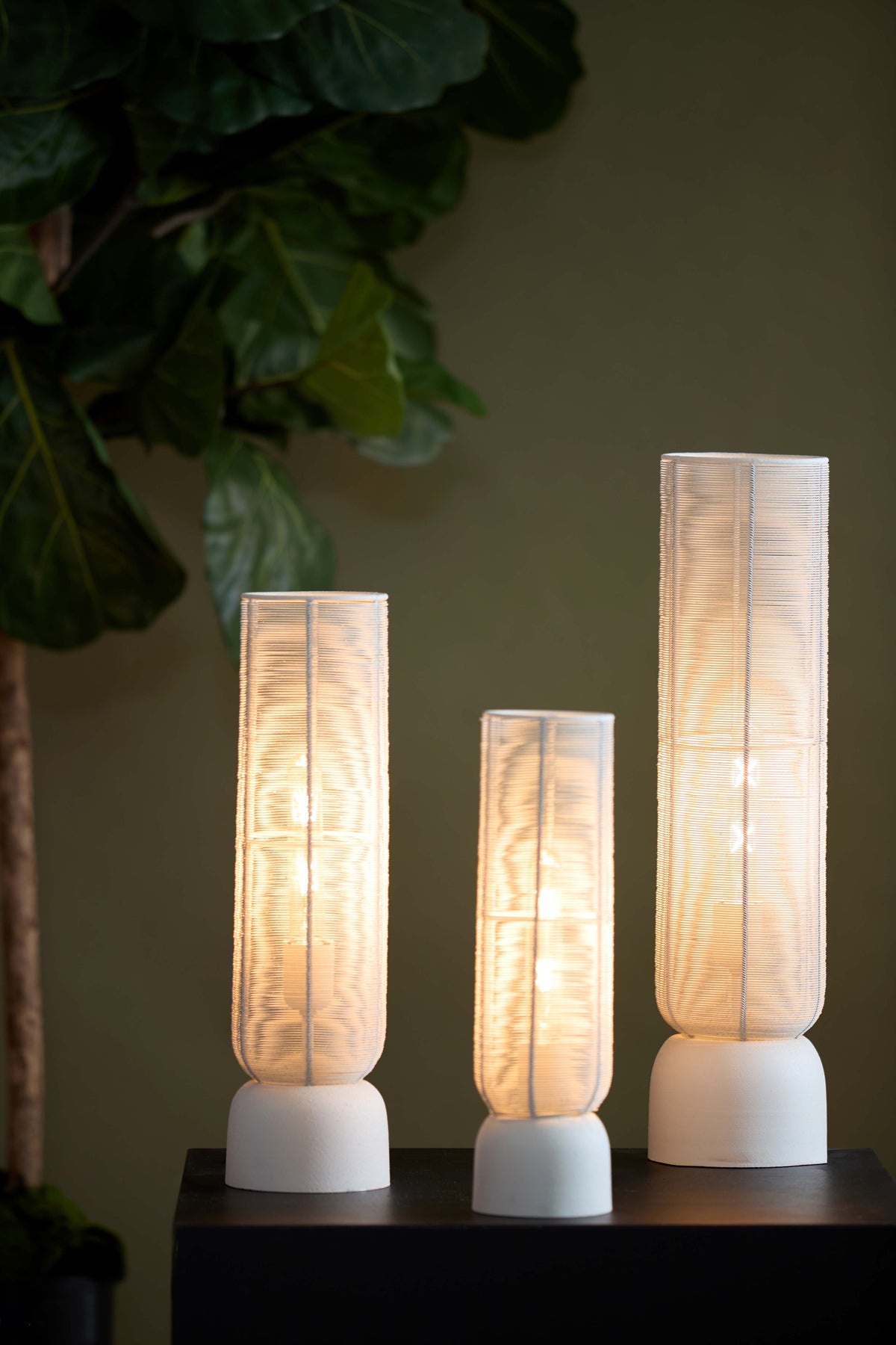 Light & Living Lighting Table lamp 15,5x60,5 cm LEZUZA cream House of Isabella UK