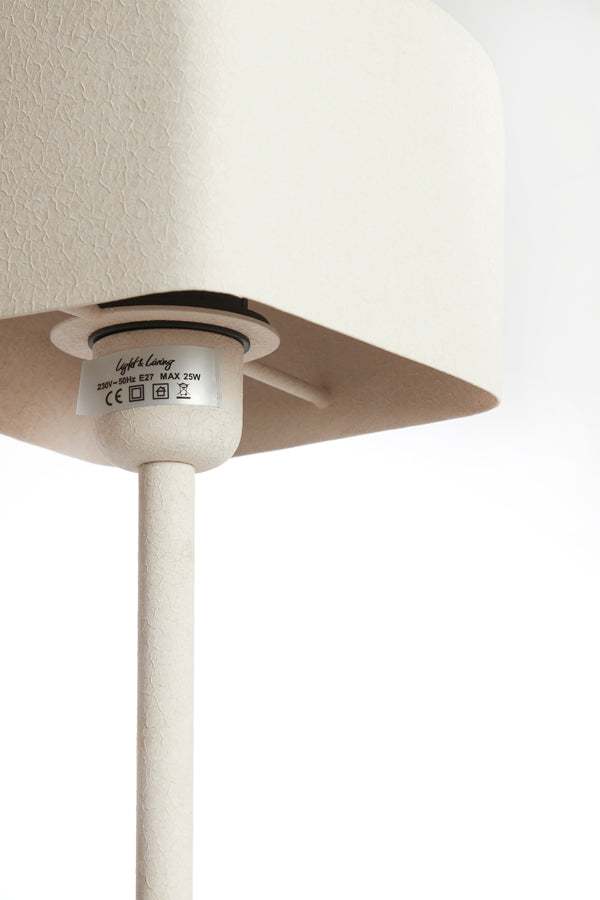 Light & Living Lighting Table lamp 15x15x46 cm ELENIE matt cream House of Isabella UK