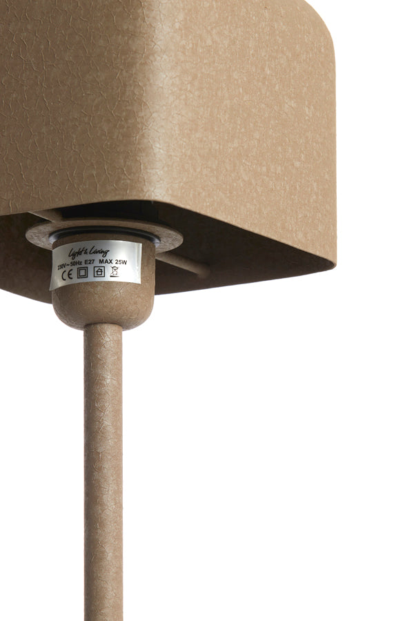 Light & Living Lighting Table lamp 15x15x46 cm ELENIE matt dark brown House of Isabella UK