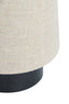 Light & Living Lighting Table lamp 15x42 cm HOWIE matt black+natural House of Isabella UK