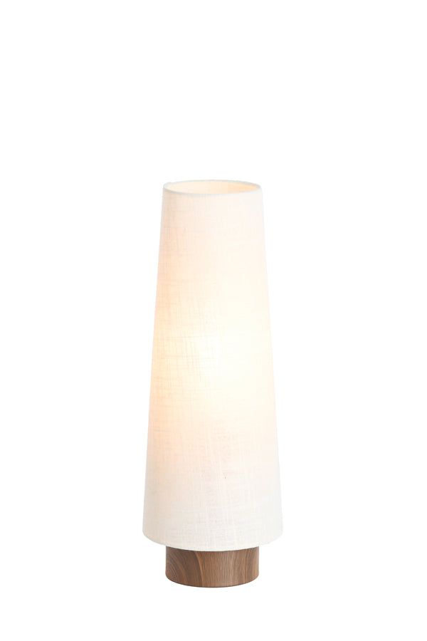 Light & Living Lighting Table lamp 15x42 cm HOWIE wood print dark brown+cream House of Isabella UK