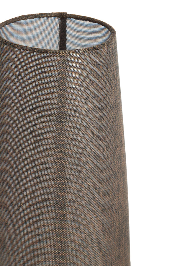 Light & Living Lighting Table lamp 15x42 cm HOWIE wood print dark brown+dark brown House of Isabella UK