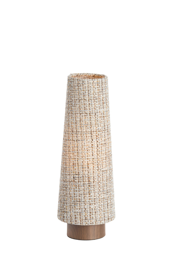 Light & Living Lighting Table lamp 15x42 cm HOWIE wood print dark brown+light brown House of Isabella UK