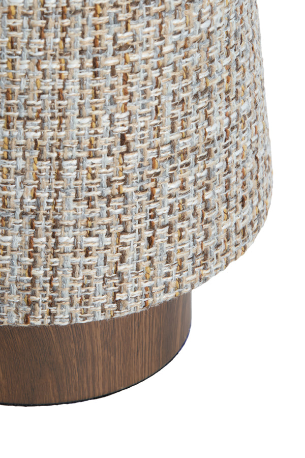 Light & Living Lighting Table lamp 15x42 cm HOWIE wood print dark brown+light brown House of Isabella UK