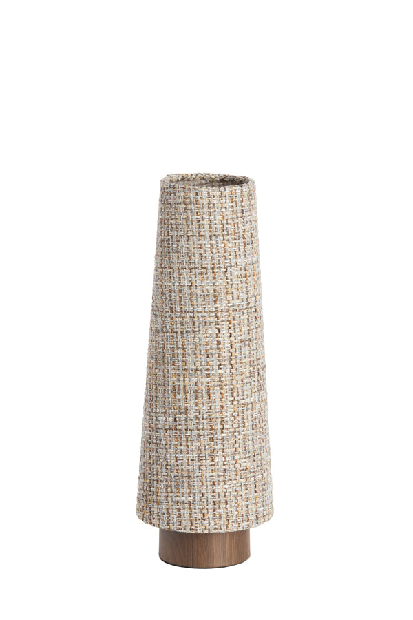 Light & Living Lighting Table lamp 15x42 cm HOWIE wood print dark brown+light brown House of Isabella UK