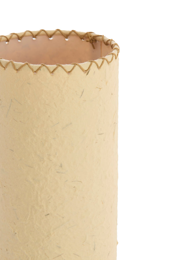 Light & Living Lighting Table lamp 15x49 cm TIO paper beige+rattan dark brown House of Isabella UK