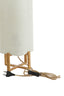 Light & Living Lighting Table lamp 16,5x16,5x39 cm WYN wood prnt natural+linen cream House of Isabella UK