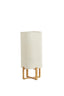 Light & Living Lighting Table lamp 16,5x16,5x39 cm WYN wood prnt natural+linen cream House of Isabella UK