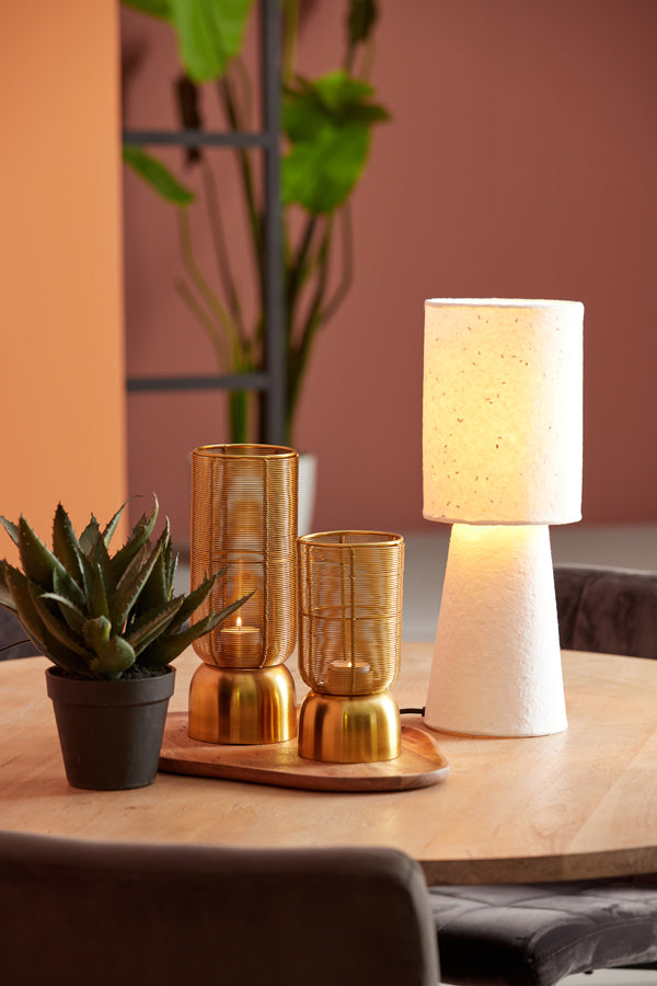 Light & Living Lighting Table lamp 16x46,5 cm RAENI white House of Isabella UK