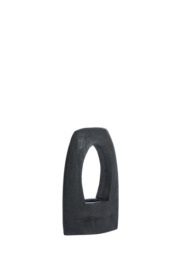 Light & Living Lighting Table lamp 17x8x25 cm CARINI wood matt black House of Isabella UK