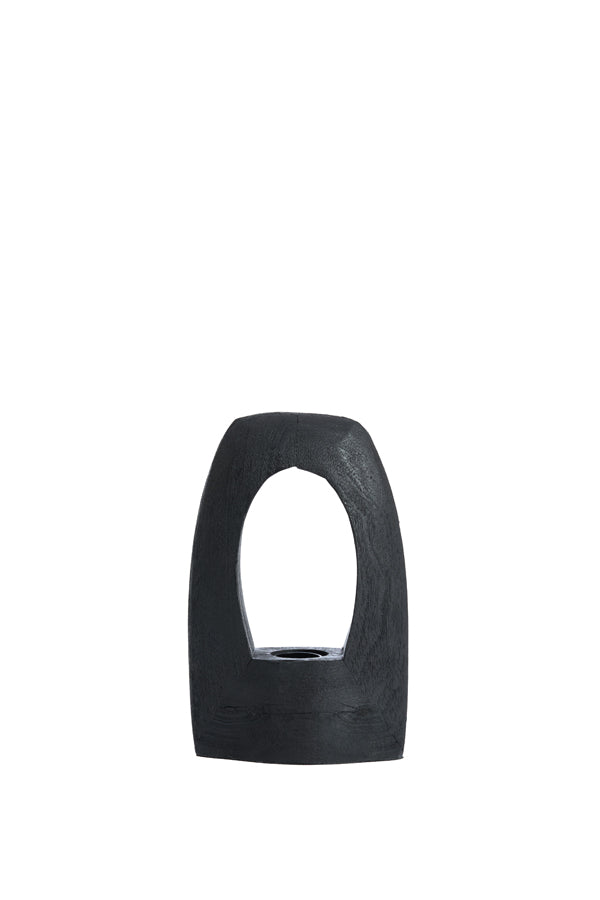 Light & Living Lighting Table lamp 17x8x25 cm CARINI wood matt black House of Isabella UK