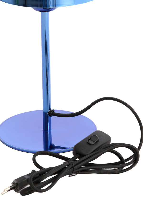 Light & Living Lighting Table lamp 18x28 cm CEDILLO metallic blue House of Isabella UK