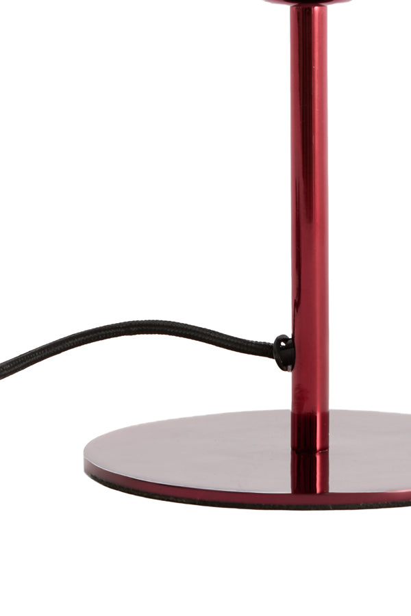 Light & Living Lighting Table lamp 18x28 cm CEDILLO metallic burgundy House of Isabella UK