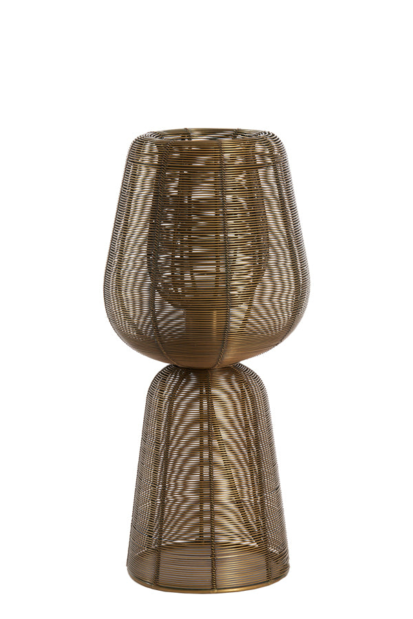 Light & Living Lighting Table lamp 18x42 cm ABOSO antique bronze House of Isabella UK