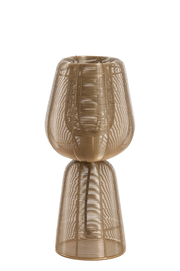 Light & Living Lighting Table lamp 18x42 cm ABOSO light gold House of Isabella UK