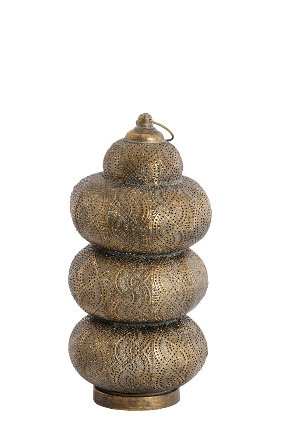Light & Living Lighting Table lamp 19,5x42 cm KAITO brown gold House of Isabella UK