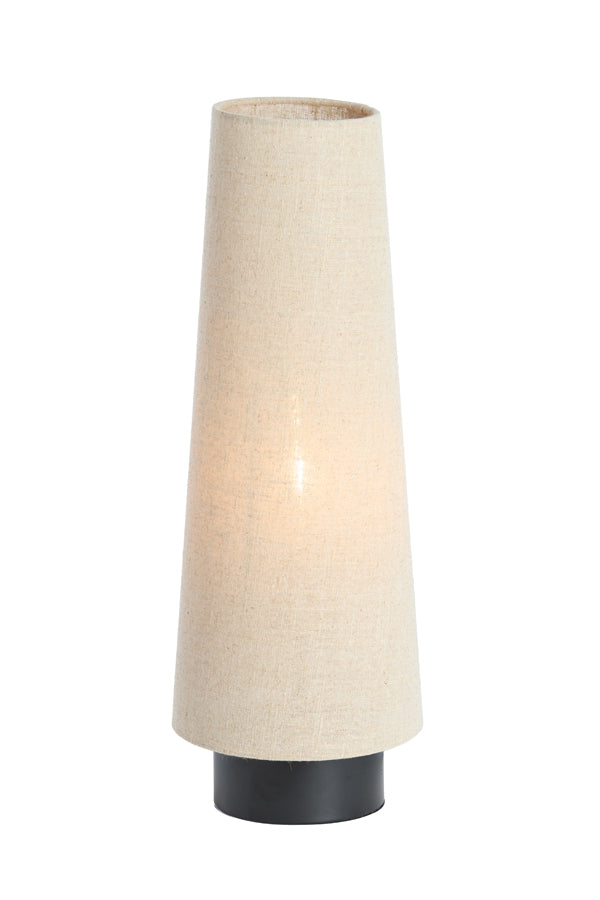 Light & Living Lighting Table lamp 19x52,5 cm HOWIE matt black+natural House of Isabella UK