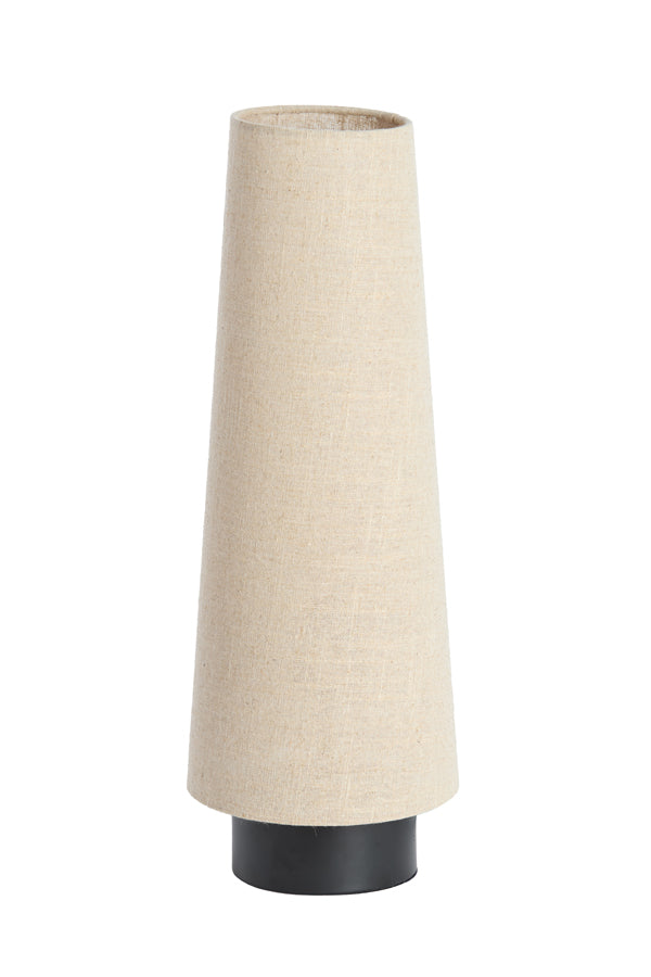 Light & Living Lighting Table lamp 19x52,5 cm HOWIE matt black+natural House of Isabella UK