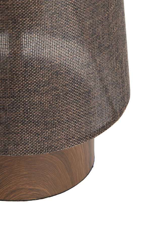 Light & Living Lighting Table lamp 19x52,5 cm HOWIE wood print d brown+dark brown House of Isabella UK