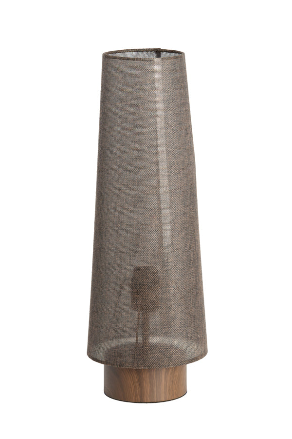 Light & Living Lighting Table lamp 19x52,5 cm HOWIE wood print d brown+dark brown House of Isabella UK