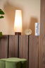 Light & Living Lighting Table lamp 19x52,5 cm HOWIE wood print dark brown+cream House of Isabella UK