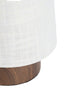 Light & Living Lighting Table lamp 19x52,5 cm HOWIE wood print dark brown+cream House of Isabella UK