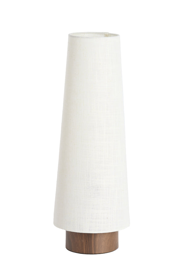 Light & Living Lighting Table lamp 19x52,5 cm HOWIE wood print dark brown+cream House of Isabella UK