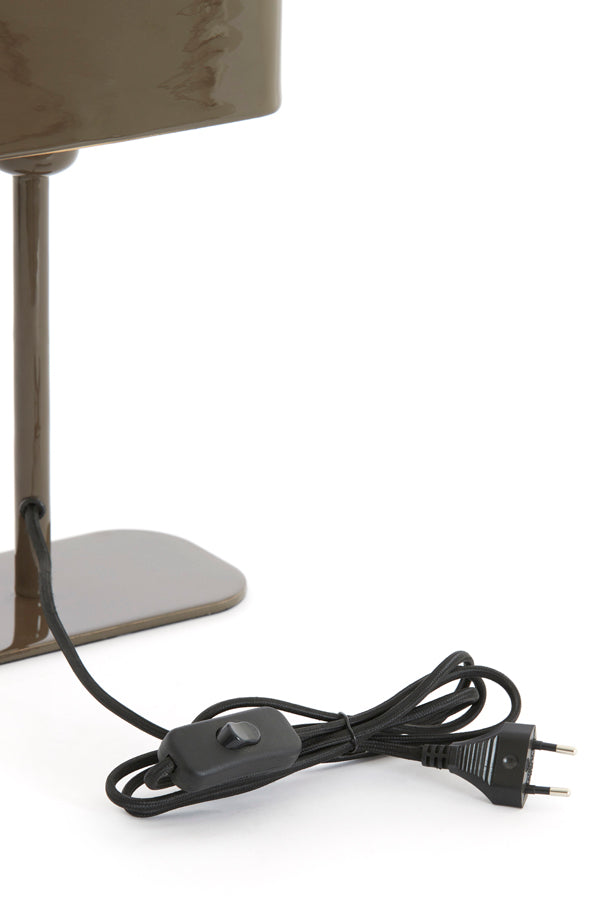 Light & Living Lighting Table lamp 20x10x36 cm ELENIE shiny dark brown House of Isabella UK