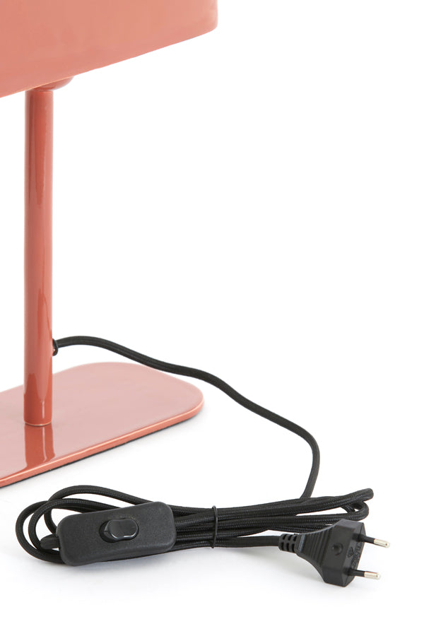 Light & Living Lighting Table lamp 20x10x36 cm ELENIE shiny dark coral House of Isabella UK