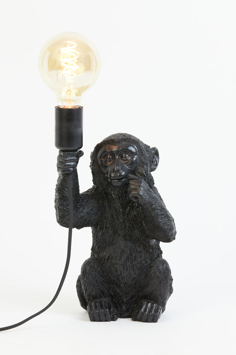 Light & Living Lighting Table lamp 20x19,5x34 cm MONKEY black House of Isabella UK