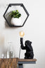 Light & Living Lighting Table lamp 20x19,5x34 cm MONKEY black House of Isabella UK