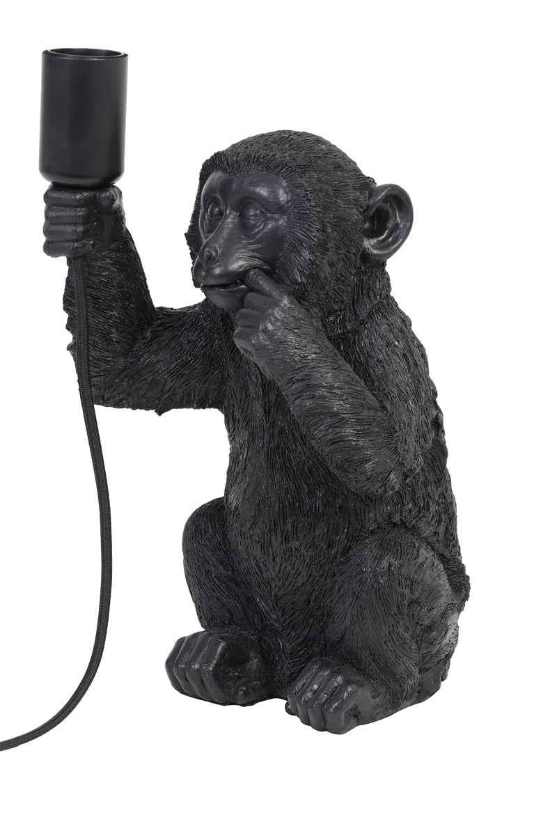 Light & Living Lighting Table lamp 20x19,5x34 cm MONKEY black House of Isabella UK