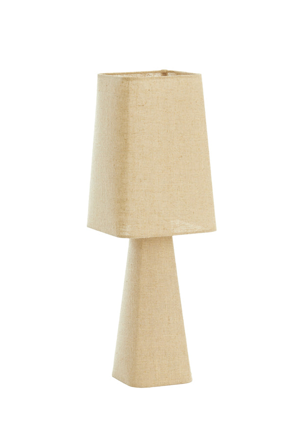 Light & Living Lighting Table lamp 20x20x58 cm MIKKO linen natural House of Isabella UK