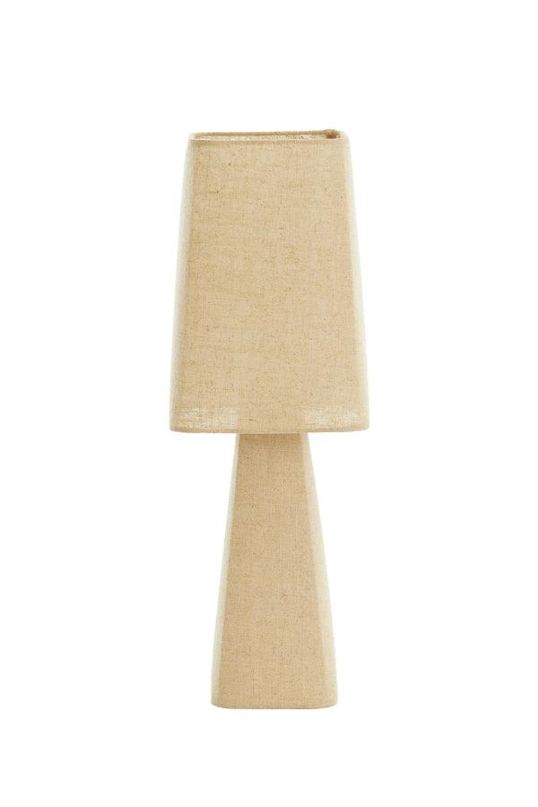 Light & Living Lighting Table lamp 20x20x58 cm MIKKO linen natural House of Isabella UK