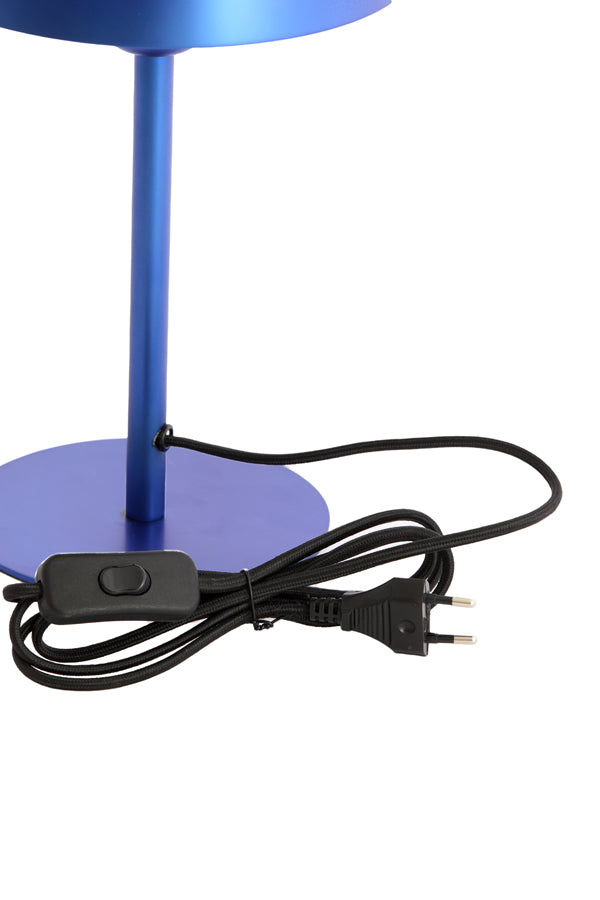 Light & Living Lighting Table lamp 20x34 cm CEDILLO metallic matt blue House of Isabella UK