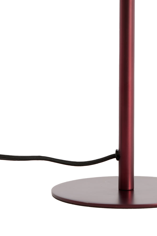 Light & Living Lighting Table lamp 20x34 cm CEDILLO metallic matt burgundy House of Isabella UK