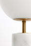 Light & Living Lighting Table lamp 20x35 cm MEDINA antique bronze+glass matt white House of Isabella UK