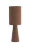 Light & Living Lighting Table lamp 20x58 cm MICKY bouclé brown House of Isabella UK