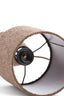 Light & Living Lighting Table lamp 20x58 cm MICKY bouclé brown House of Isabella UK
