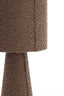 Light & Living Lighting Table lamp 20x58 cm MICKY bouclé brown House of Isabella UK